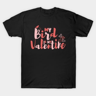 My Bird Is My Valentine Birds Lover T-Shirt